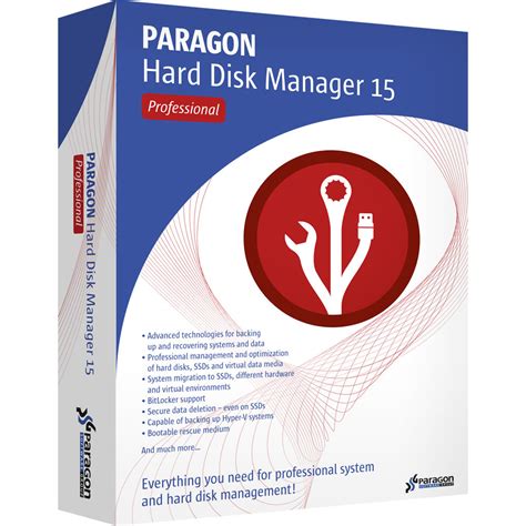 paragon hard disk manager 15